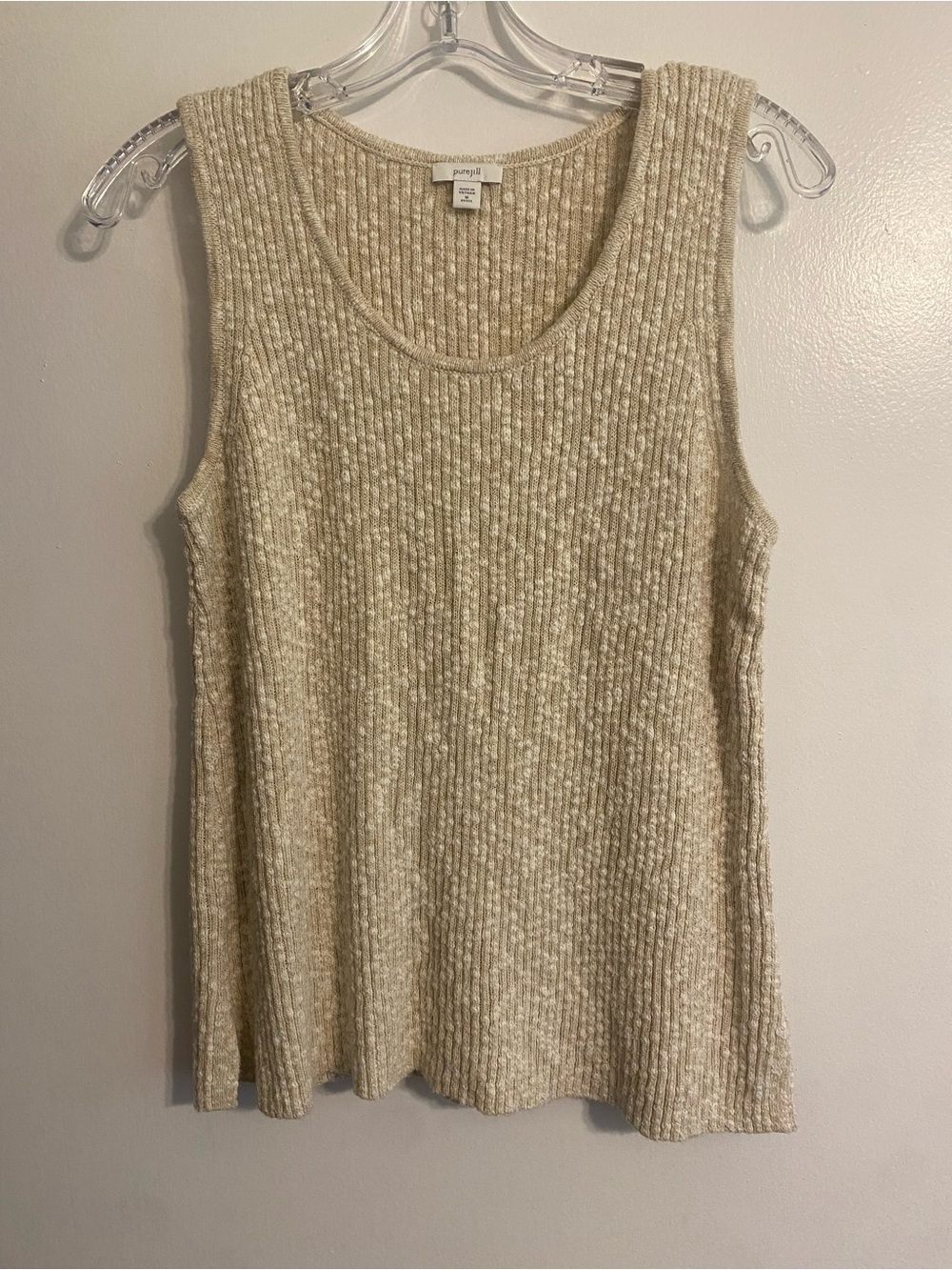 🤍Free Shipping🤍 Pure Jill Knit Sweater Tank- Size Medium Petite